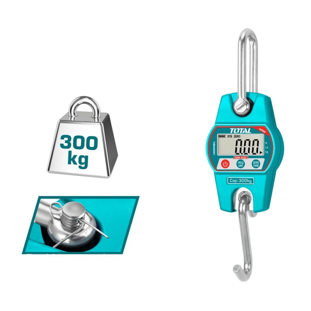 BALANZA DIGITAL COLGANTE PARA 300KG