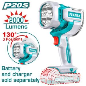 LAMPARA DE TRABAJO 20V 2000 LUMENS