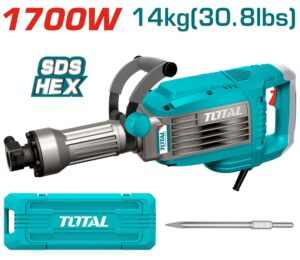 MARTILLO DE DEMOLICION 1700W - 14KG