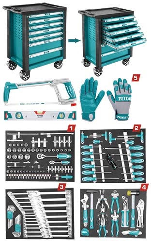 CAJA DE HERRAMIENTAS 162 PCS