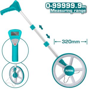 RUEDA DE MEDICION DUAL MÉTRICO Y DE PULGADA