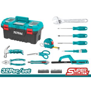 CAJA CON HERRAMIENTAS DE 32PCS