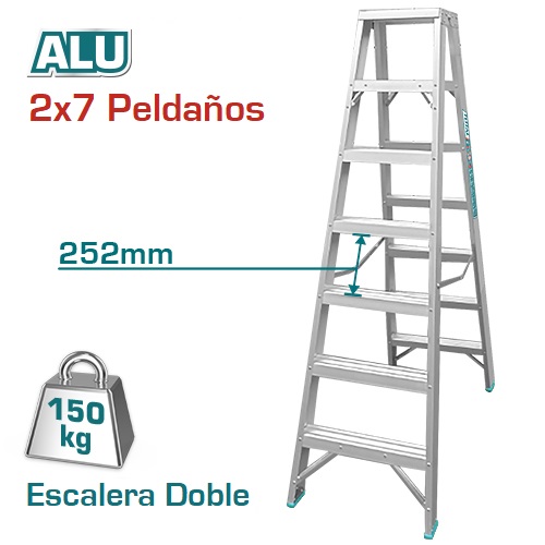 ESCALERA DOBLE 522X1233X1691MM