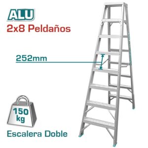 ESCALERA DOBLE 553X1380X1932MM