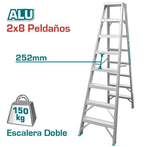 ESCALERA DOBLE 553X1380X1932MM