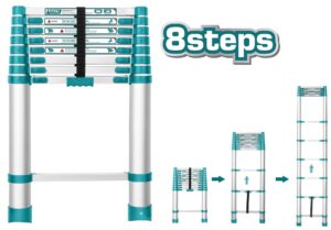 ESCALERA TELESCOPICA 2580MM